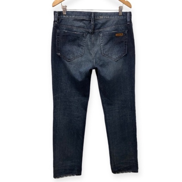 Joe’s Jeans 34x32.5 Classic Fit In Abrhem Blue Wash Mens Distressed 100% Cotton - Picture 2 of 11
